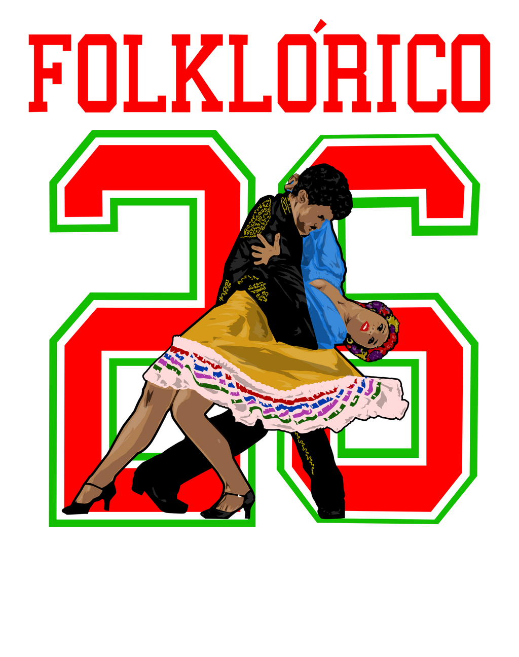 Folklorico tshirt