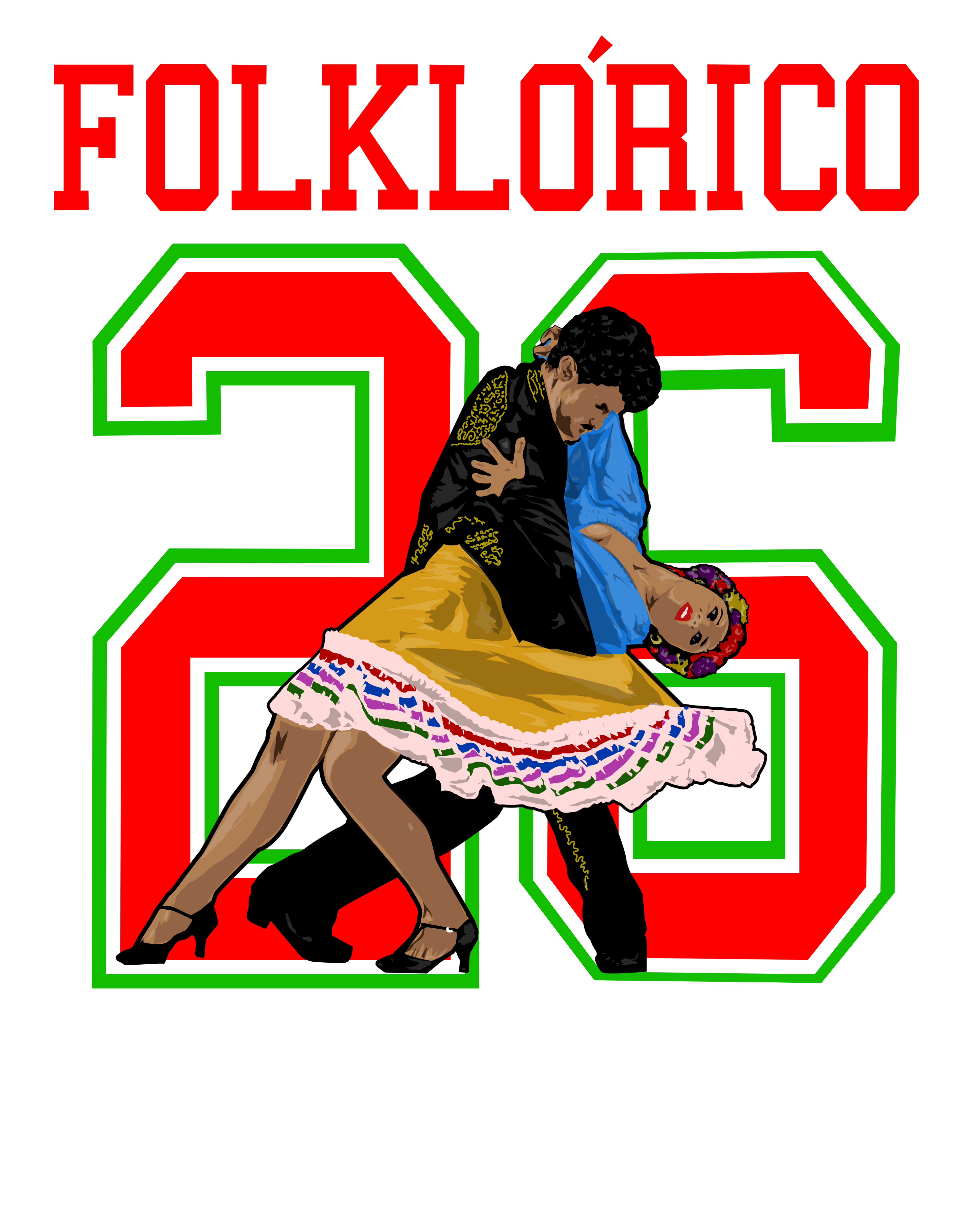 Folklorico tshirt