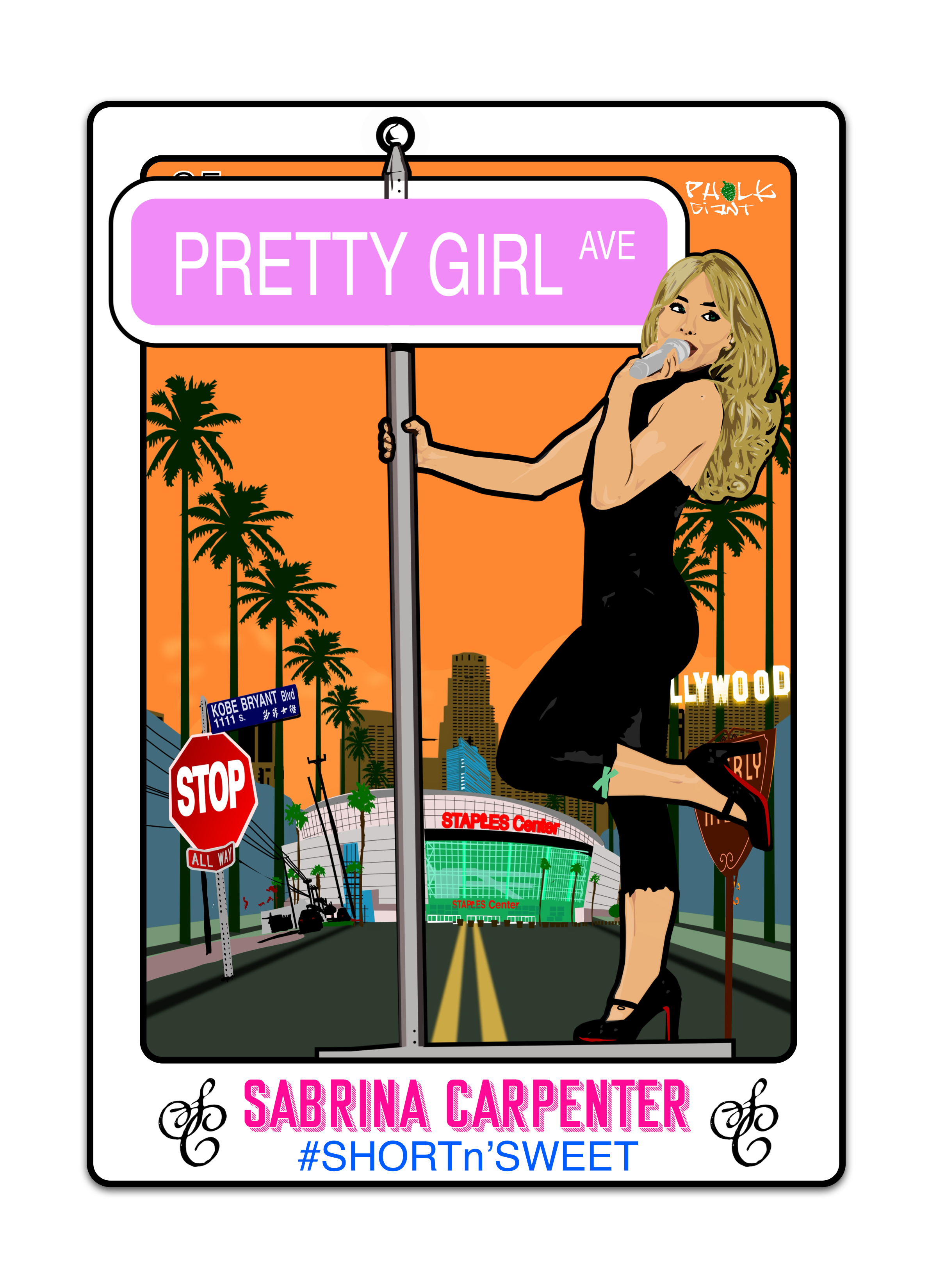 Pretty girl short sleeve